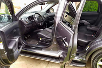 Mitsubishi Outlander 2006–2012 Sidetrin Bosphorus Grey (2 stk., aluminium) foto 6