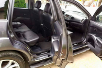 Mitsubishi Outlander 2006–2012 Sidetrin Bosphorus Grey (2 stk., aluminium) foto 7