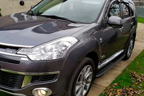 Mitsubishi Outlander 2006–2012 Sidetrin Bosphorus Grey (2 stk., aluminium) foto 2