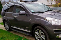 Mitsubishi Outlander 2006–2012 Sidetrin Bosphorus Grey (2 stk., aluminium) foto 1