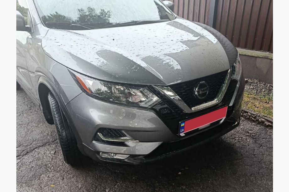 Nissan Qashqai 2014–2021 Kromliste til forreste kofanger (2017↗︎, rustfrit stål) Foto 8