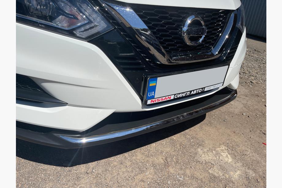 Nissan Qashqai 2014–2021 Kromliste til forreste kofanger (2017↗︎, rustfrit stål) Foto 6