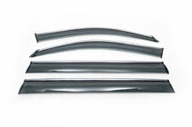 Mercedes GL/GLS class X166 2012–2019 Vindafvisere med kromliste (4 stk., HIC) foto 2