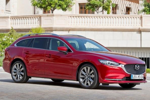 Anmeldelse af opdaterede Mazda 6 Combi
