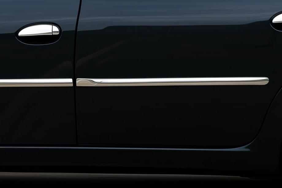 Renault Logan I 2008–2013 Dørlister (4 stk., rustfrit stål) Image