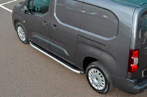 Citroen Berlingo/Multispace 2018– Sidetrin Fullmond (2 stk., aluminium) foto 7