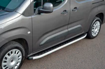 Citroen Berlingo/Multispace 2018– Sidetrin Fullmond (2 stk., aluminium) foto 1