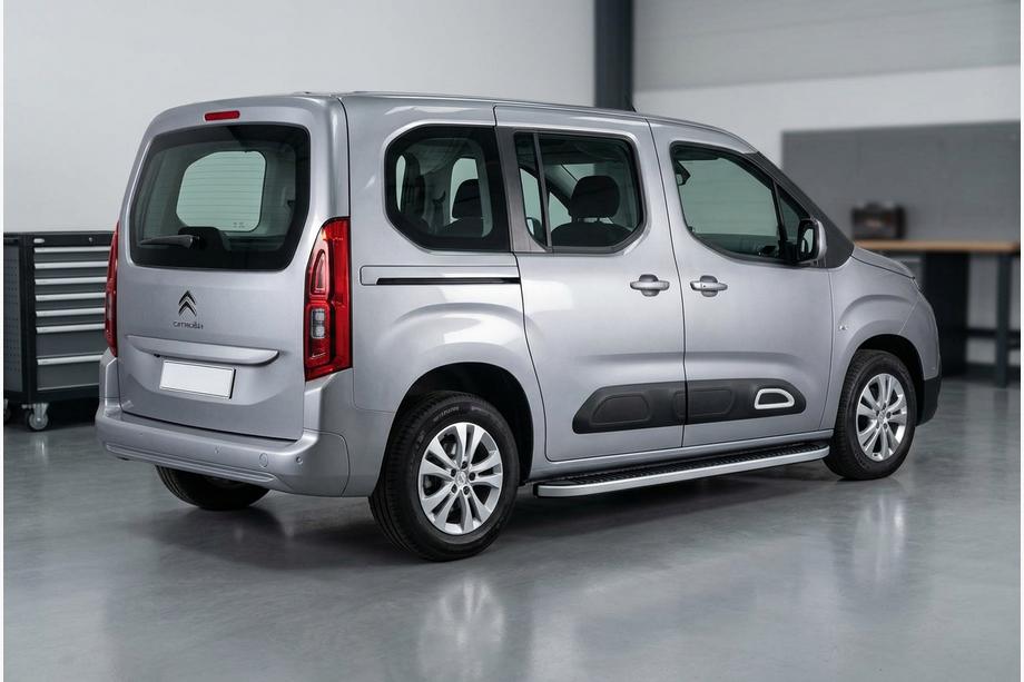 Citroen Berlingo/Multispace 2018– Sidetrin Tayga Grey (2 stk., aluminium) Image