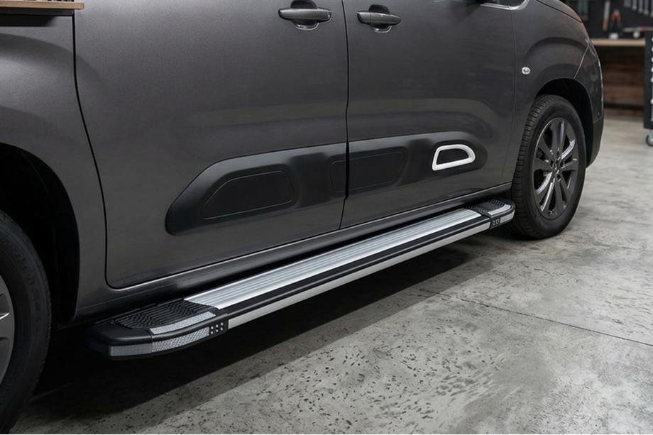 Citroen Berlingo/Multispace 2018– Rainbow sidetrin (2 stk., aluminium) Image