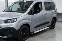 Peugeot Partner/Rifter 2019– Sidetrin Allmond Grey (2 stk., aluminium) foto 1