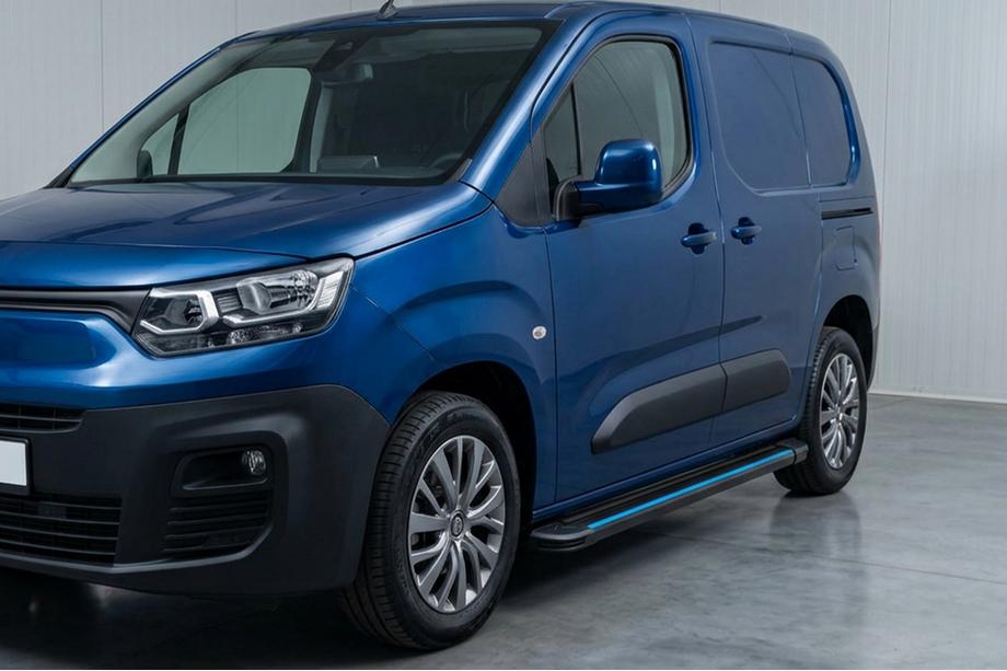 Opel Combo 2019– Maya Blue sidetrin (2 stk., aluminium) Image