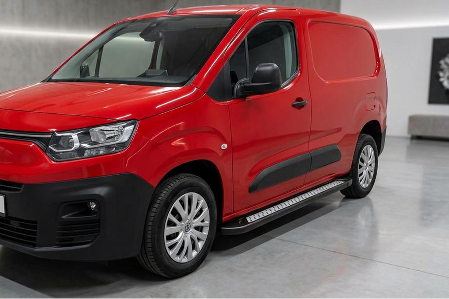 Opel Combo 2019– Sidetrin New Vision Black (2 stk., aluminium) Image