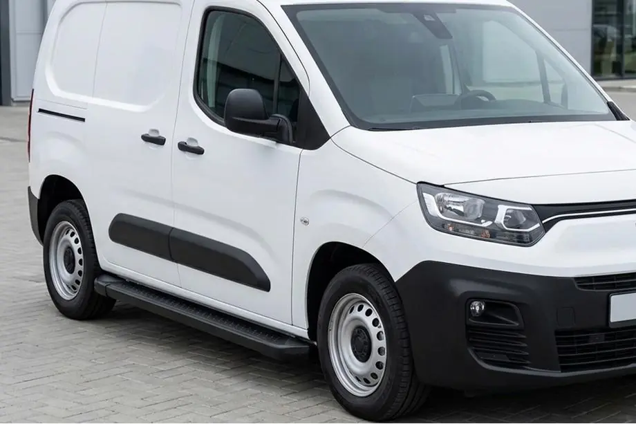 Opel Combo 2019– Sidetrin Allmond Black (2 stk., aluminium) Image