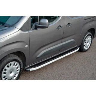 Sidetrin Fullmond (2 stk., aluminium) foto 2