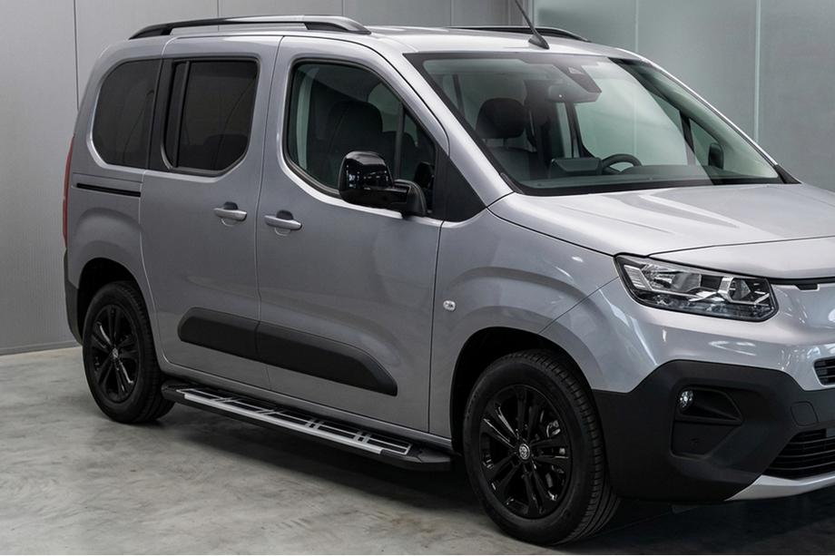 Opel Combo 2019– Sunrise sidetrin (2 stk., aluminium) Image
