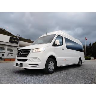 Front kofangerlæbe V3 (til lakering) Mercedes Sprinter W907/W910 2018– foto 4