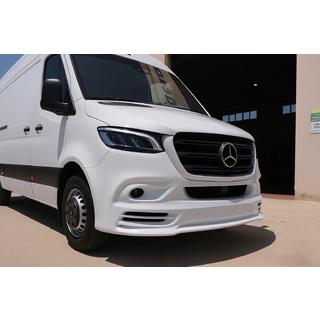 Front kofangerlæbe V3 (til lakering) Mercedes Sprinter W907/W910 2018– foto 1