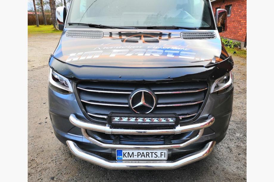 Mercedes Sprinter W907/W910 2018– Motorhjelmsdeflektor (EuroCap) Foto 10