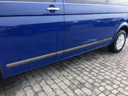 Volkswagen T5 Multivan 2003–2010 Dørlister (rustfrit stål, sort krom) foto 1