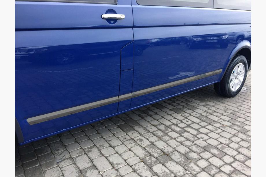 Volkswagen T5 Multivan 2003–2010 Dørlister (rustfrit stål, sort krom) Image