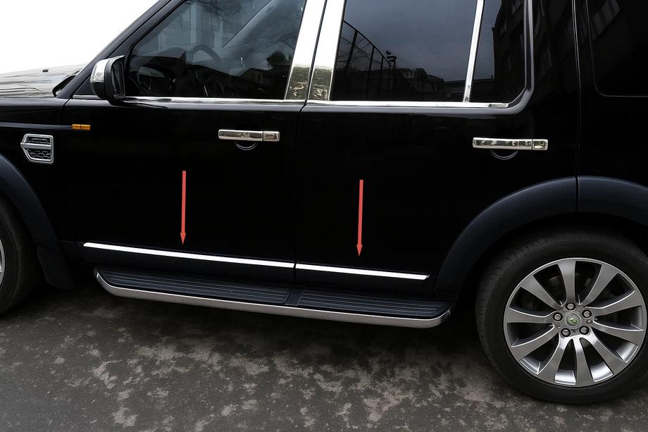 Land Rover Discovery IV 2009–2017 Dørlister OmsaLine (4 stk., rustfri) Image