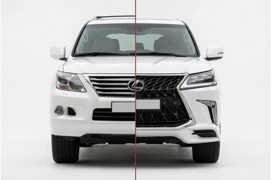 Lexus LX570/450d 2008–2022 Restyling/Facelift konverteringssæt fra 2008-2016 til TRD Superior (2016-2020) Image