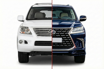 Lexus LX570/450d 2008–2022 Restyling-kit TRD 2021 (med udskiftning af bagskærme) foto 1