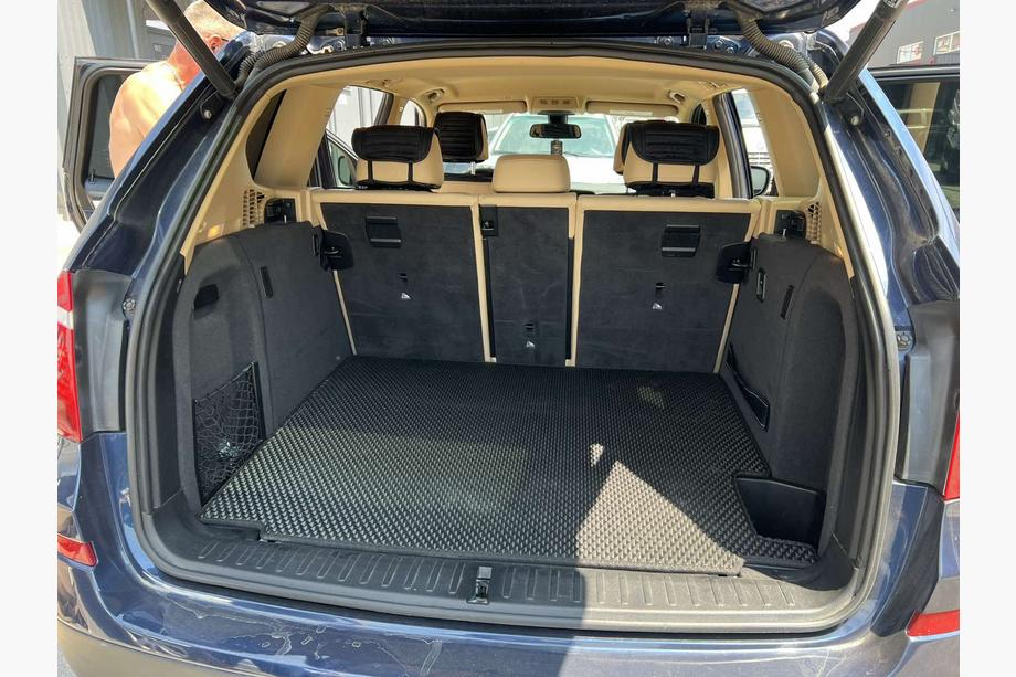 BMW X3 F25 2011–2018 Bagagerumsmåtte EVA V-3 (EVA, sort) Image