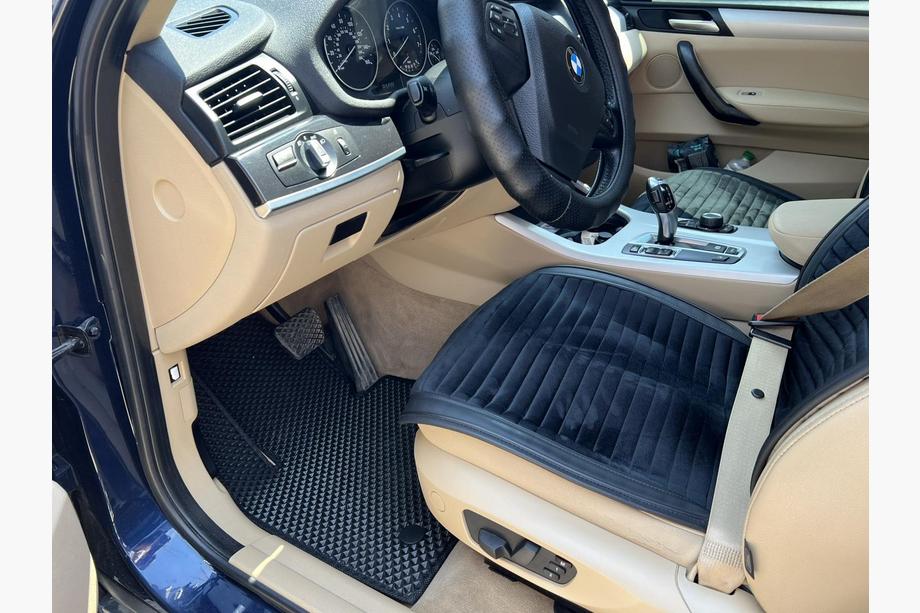 BMW X3 F25 2011–2018 EVA gulvmåtter (sorte) Image