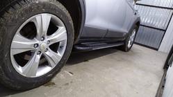 Chevrolet Captiva 2006–2019 Sidetrin Bosphorus Grey (2 stk., aluminium) foto 4