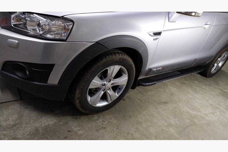 Chevrolet Captiva 2006–2019 Sidetrin Bosphorus Grey (2 stk., aluminium) Image