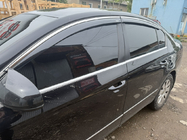 Volkswagen Passat B7 2012–2015 Vindafvisere til sideruder med kromliste SD (EU, 4 stk., Niken) foto 1