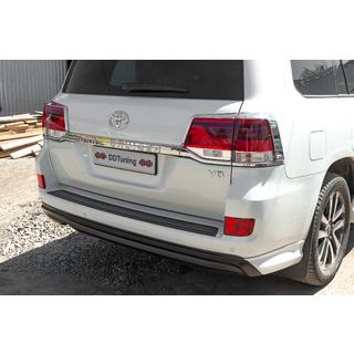 Krom lygtecovers til baglygter (2015+, 4 dele, plast) Toyota Land Cruiser 200 2007–2021 foto 4