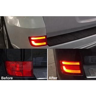 Bageste tågelygter 2016+ (LED) Toyota Land Cruiser 200 2007–2021 foto 1