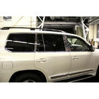 Lexus LX570/450d 2008–2022 Komplet vindueskromlister og stolpelister i rustfrit stål foto 16