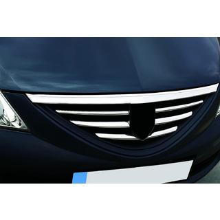 Pyntelister til frontgrill 2004-2008 (rustfrit stål) Dacia Logan MCV 2004–2014 foto 1