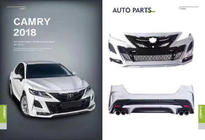 Toyota Camry 2017–2023 Khan bodykit (sæt) foto 2