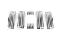 Toyota Land Cruiser Prado 150 2009–2023 Krom grill-lister (2017-2023) foto 3