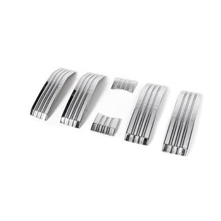 Krom grill-lister (2017-2023) Toyota Land Cruiser Prado 150 2009–2023 foto 2
