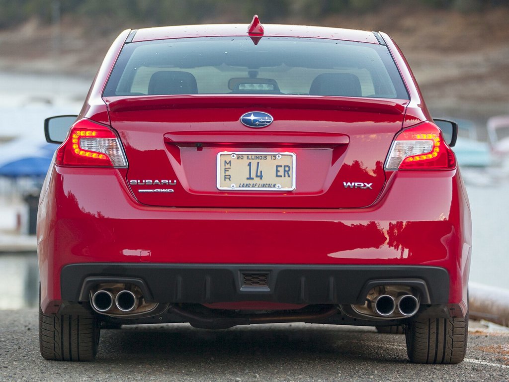 Opdateret sporty Subaru WRX-sedan