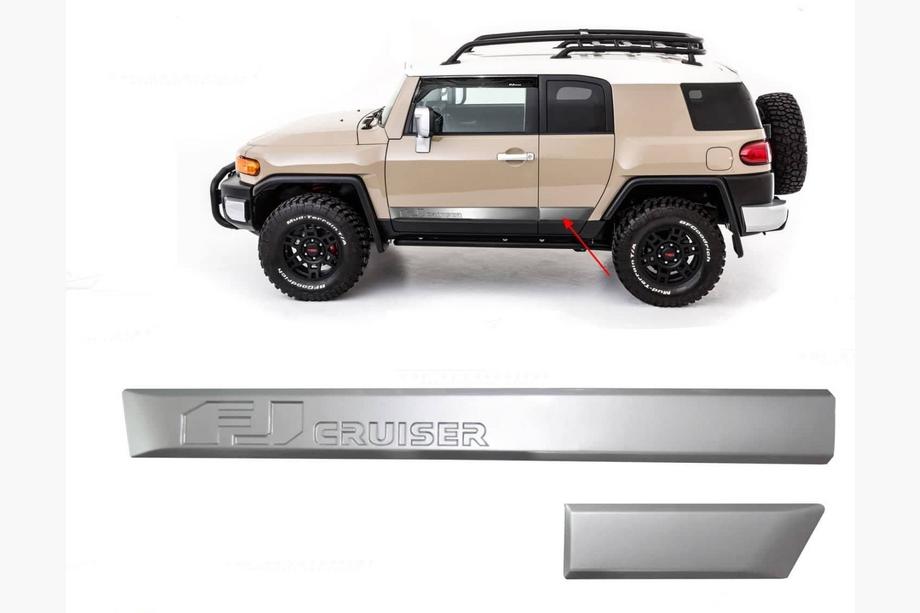 Toyota FJ Cruiser 2006–2022 Sæt med dørlister Image
