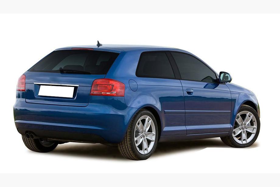Audi A3 2003–2012 Bagklapliste i rustfrit stål Image