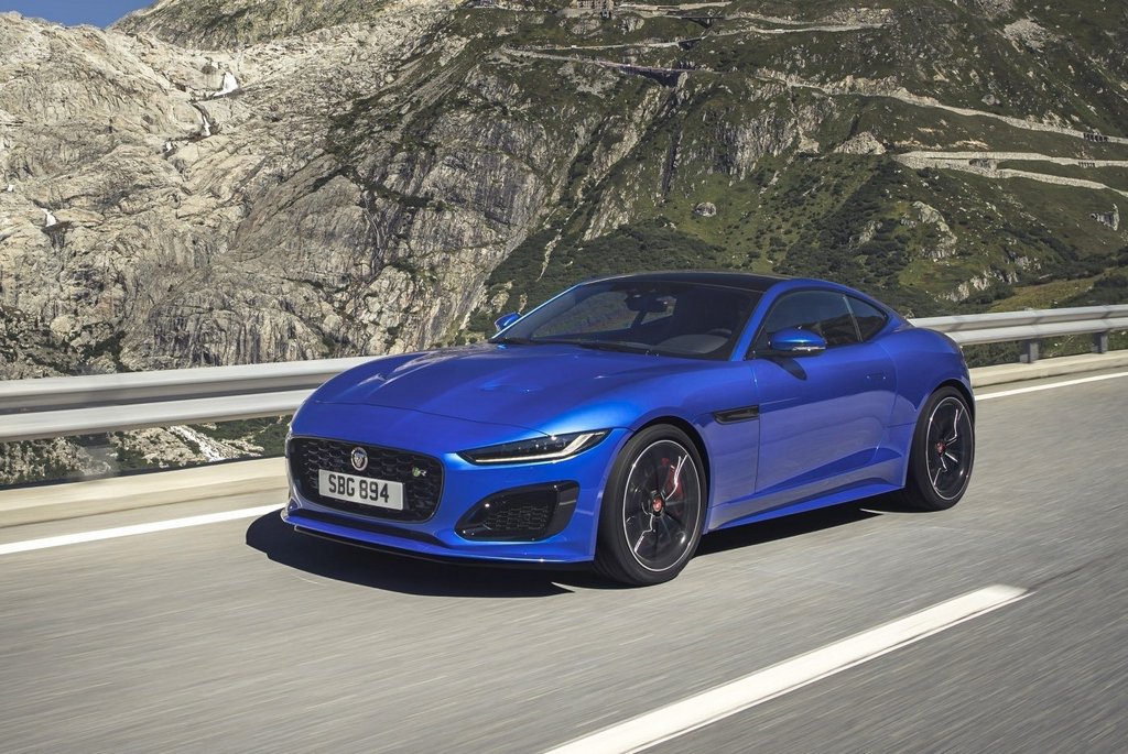 Opdateret version af sports-coupéen Jaguar F-Type Coupe