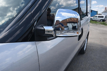 Fiat Doblo II 2010–2022 Sidespejlkapper (2 stk., ABS) Carmos - Forkromet plast foto 1
