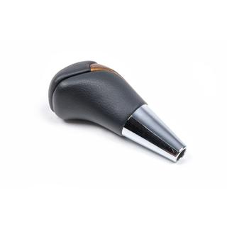 Gearknop (sort læder + lyst træ) Toyota Land Cruiser 200 2007–2021 foto 2