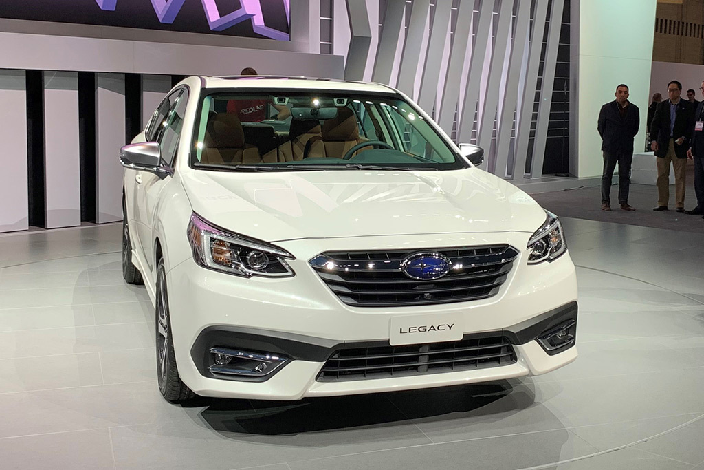Test af syvende generation af Subaru Legacy-sedan