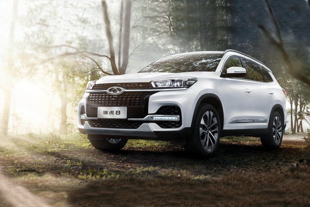 Test af mellemstor crossover Chery Tiggo 8