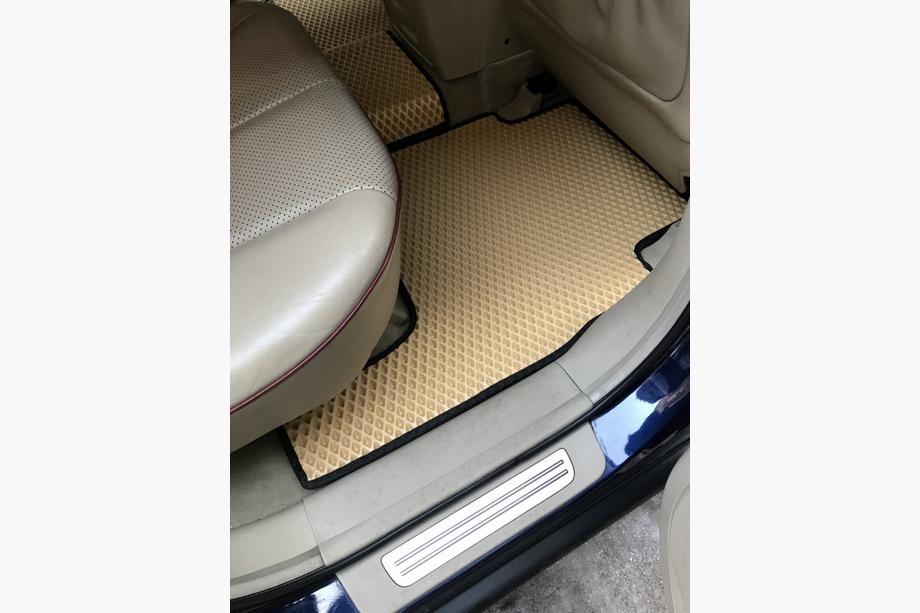 Hyundai Santa Fe 2 2006–2012 EVA-bilmåtter (beige) Foto 9