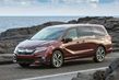 Test af den ottepersoners Honda Odyssey-minivan i fuld størrelse foto 1