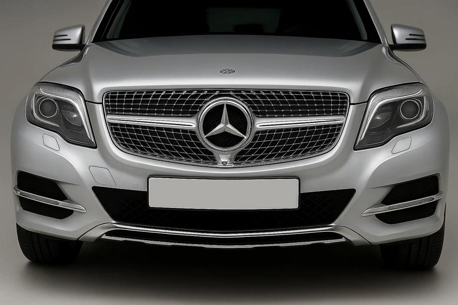 Mercedes GLK-klasse X204 2008–2015 Kølergitter foran Diamond Silver (2013-2015) Image